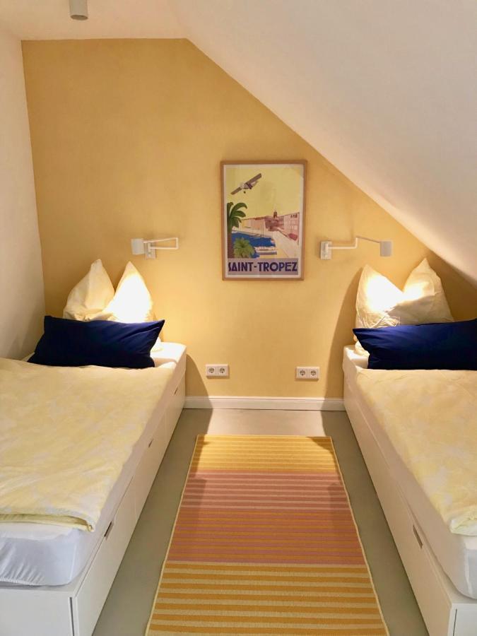 Moorblick! Grosse Dachwohnung Mit Kamin Und Sauna Leck Exterior foto